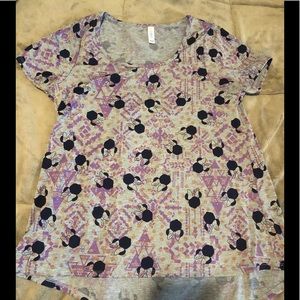 Lularoe Disney Classic Tee Minnie Mouse size Large